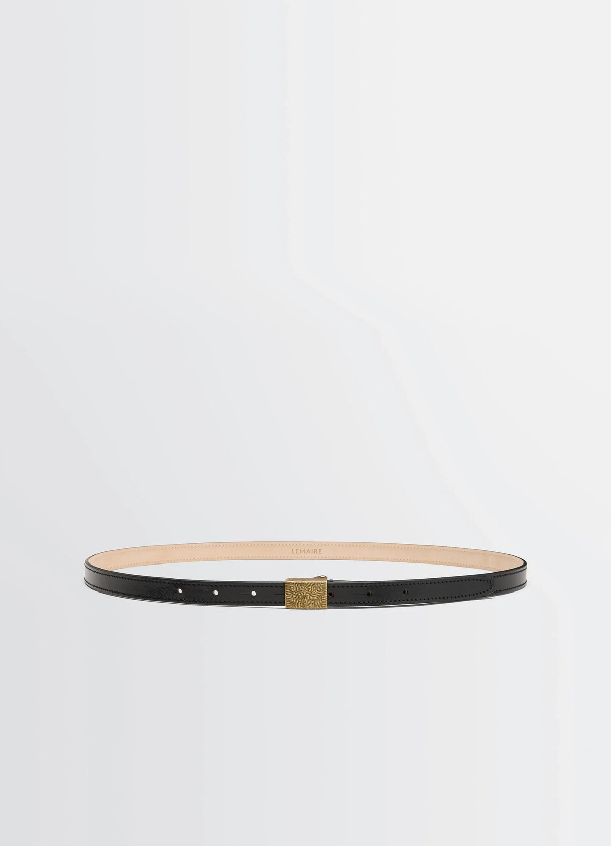 CEINTURE À CLIP 15 MM EN CUIR VÉGÉTAL