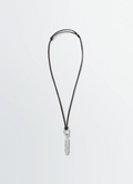 COLLIER SIFFLET ACME EN LAITON ARGENTÉ