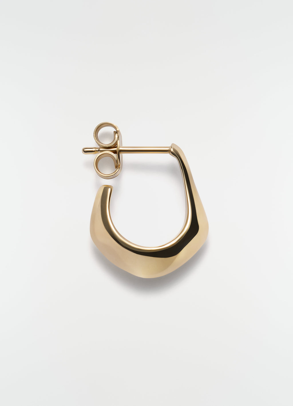 MINI DROP EARRING IN GOLD-PLATED STERLING SILVER