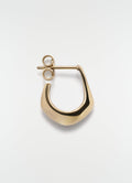 MINI DROP EARRING IN GOLD-PLATED STERLING SILVER