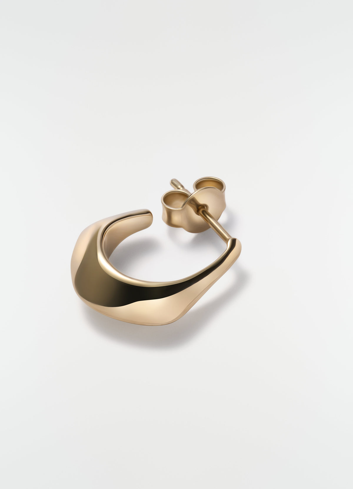 MINI DROP EARRING IN GOLD-PLATED STERLING SILVER