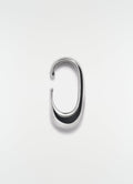 LONG DROP EARCUFF IN RHODIUM SILVER