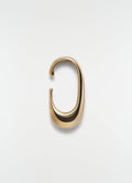 LONG DROP EARCUFF IN GOLD-PLATED STERLING SILVER