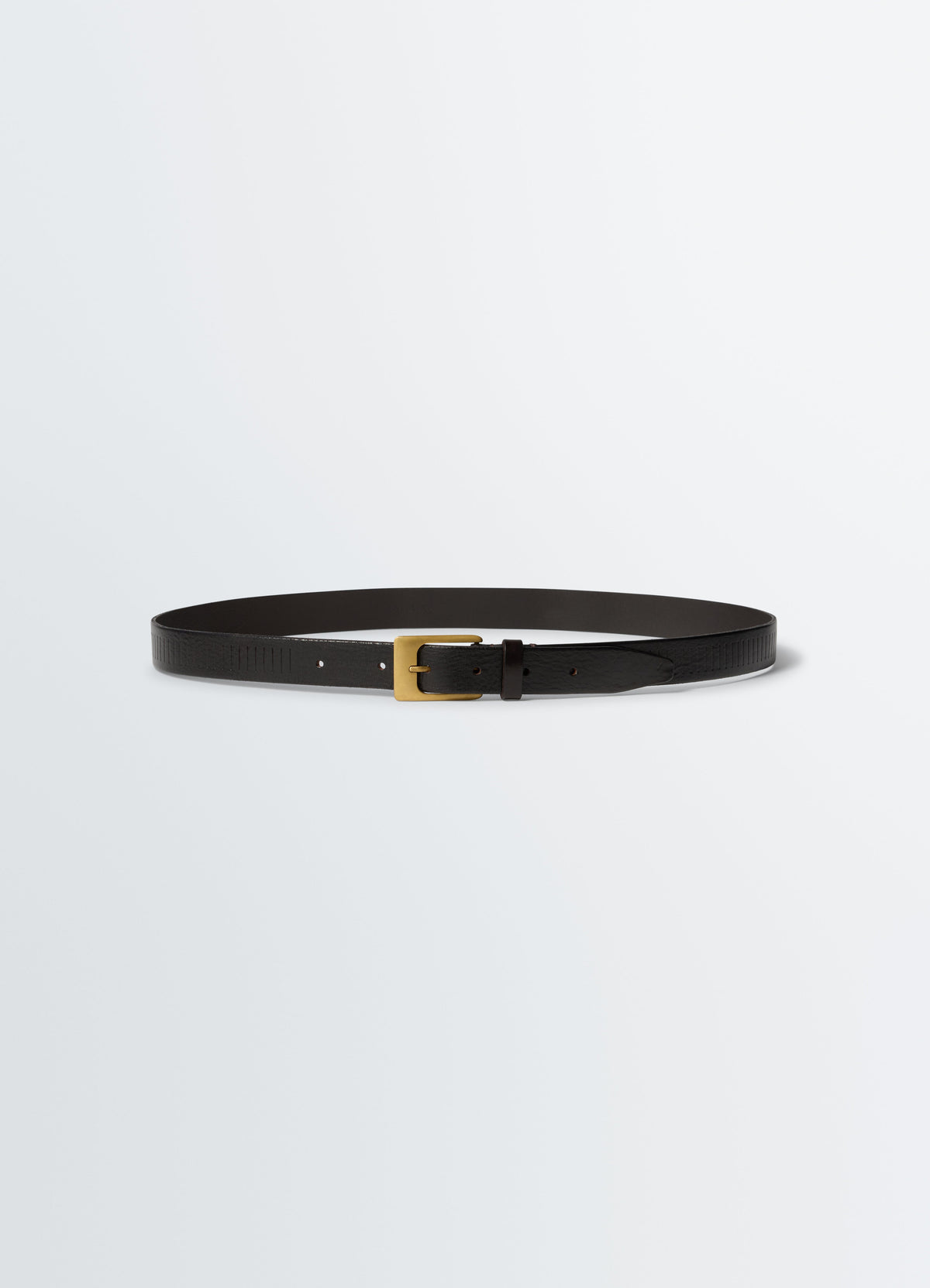 RAIL BELT 25 MM IN VEGETABLE LEATHER