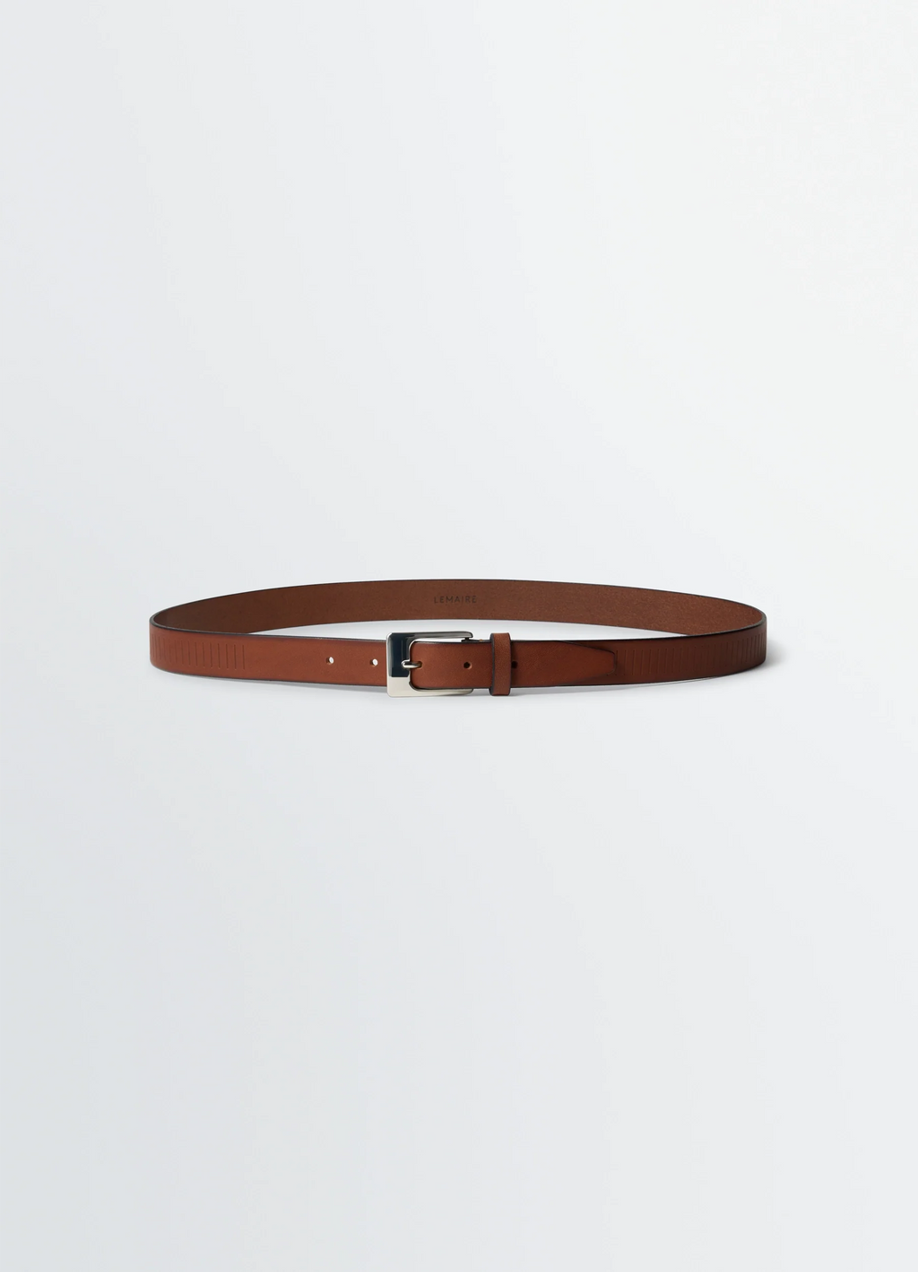 RAIL BELT 25 MM IN VEGETABLE LEATHER