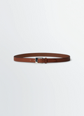 RAIL BELT 25 MM IN VEGETABLE LEATHER