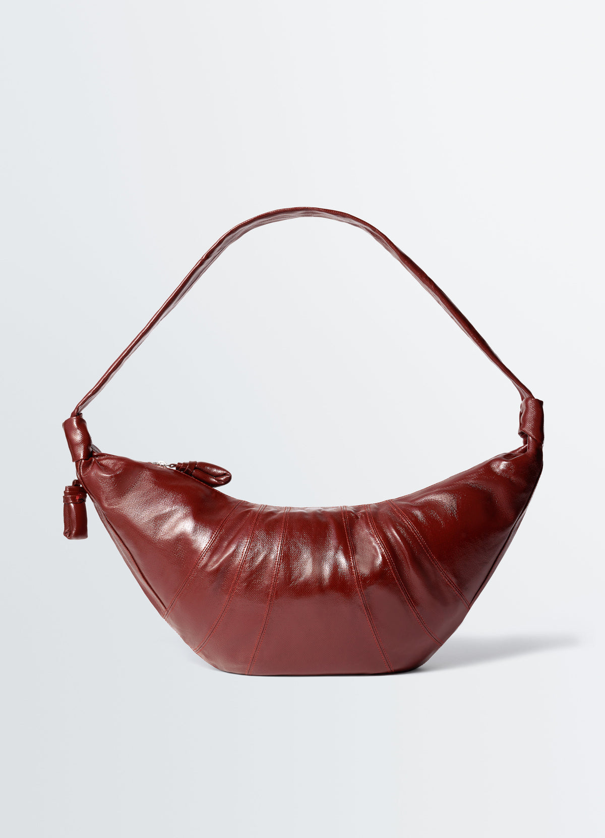GRAND SAC CROISSANT EN COTON ENDUIT