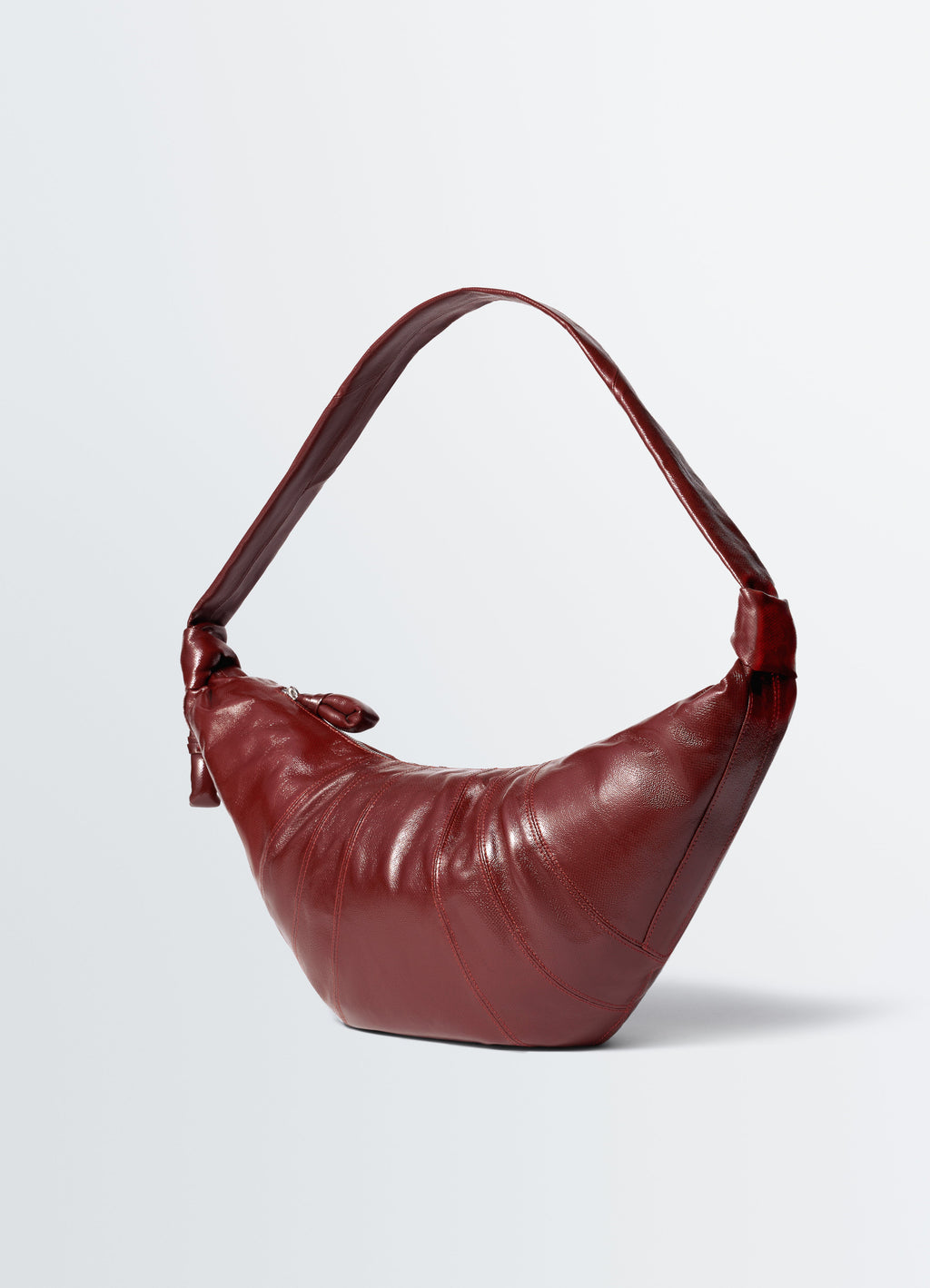 GRAND SAC CROISSANT EN COTON ENDUIT
