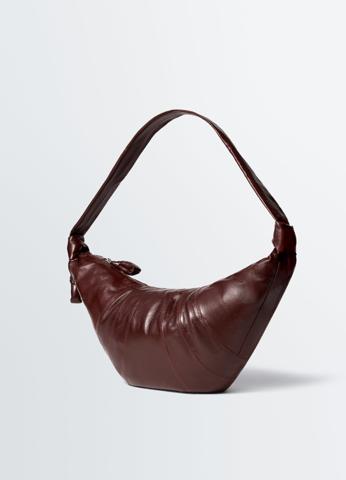 GRAND SAC CROISSANT EN COTON ENDUIT