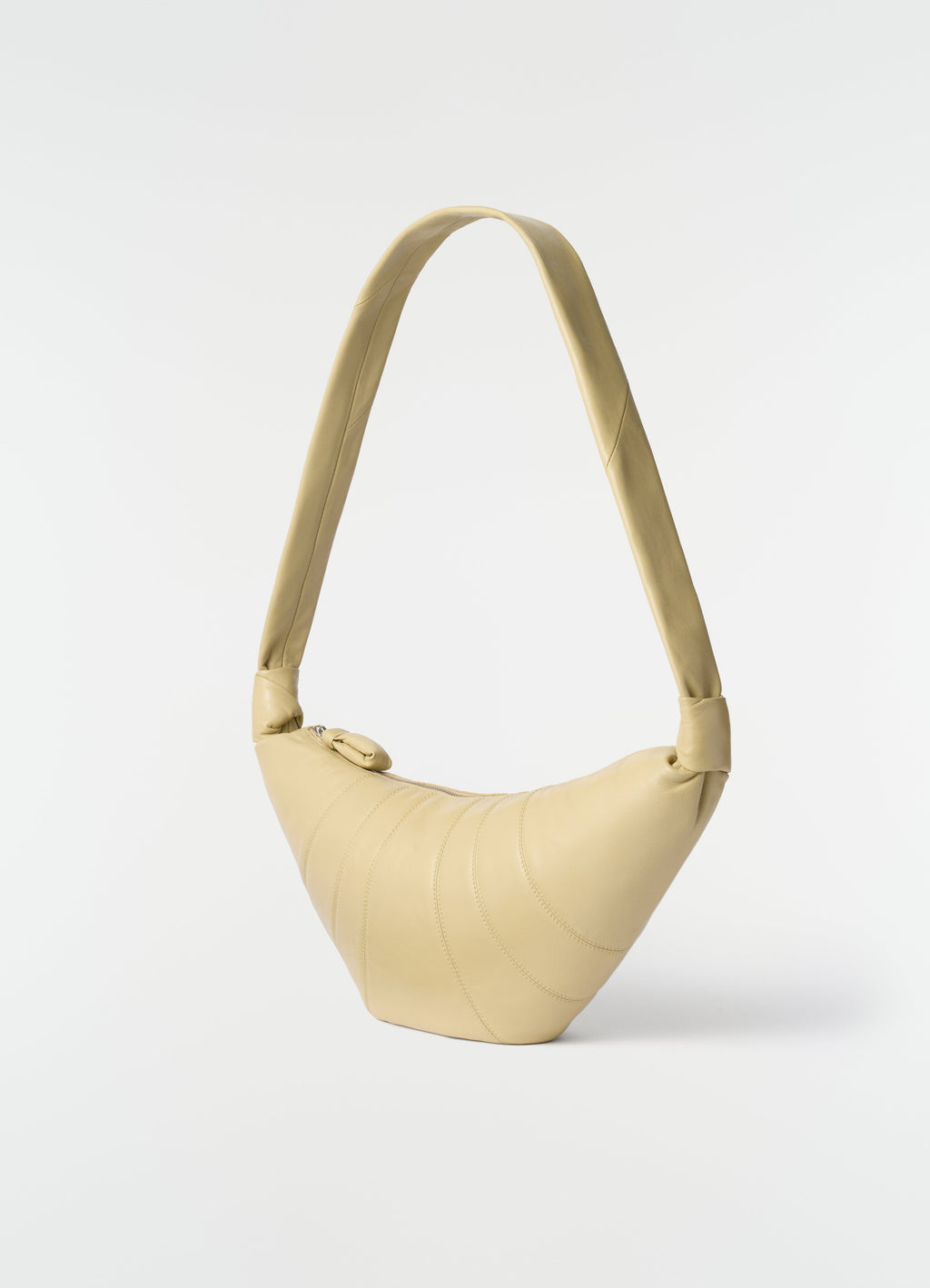 SAC CROISSANT MOYEN EN CUIR NAPPA SOUPLE