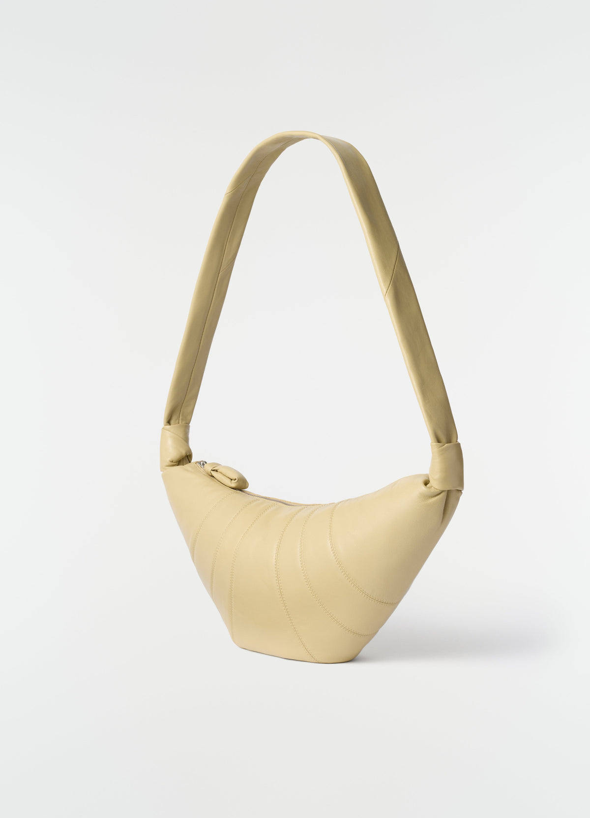 SAC CROISSANT MOYEN EN CUIR NAPPA SOUPLE