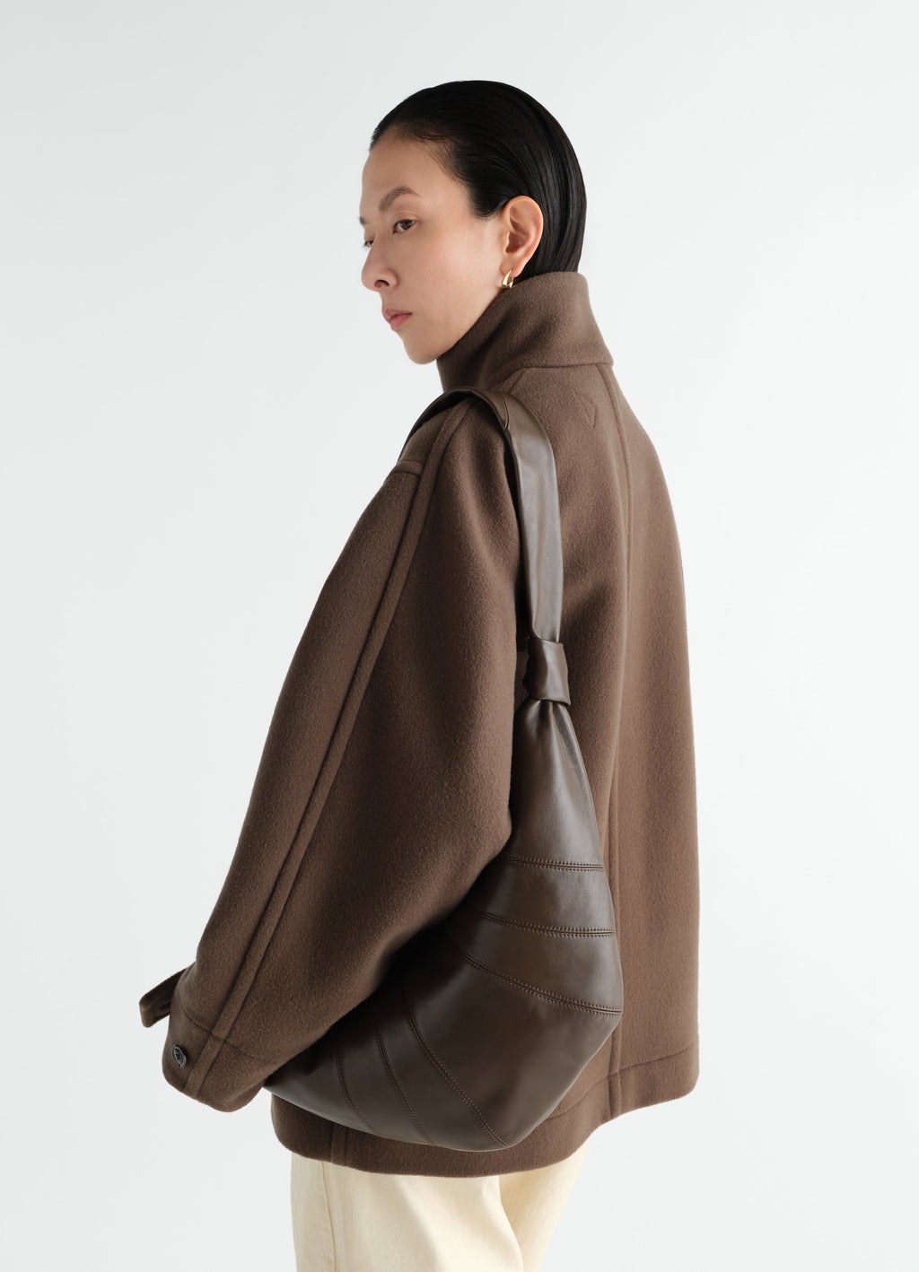 MEDIUM CROISSANT BAG IN SOFT NAPPA LEATHER