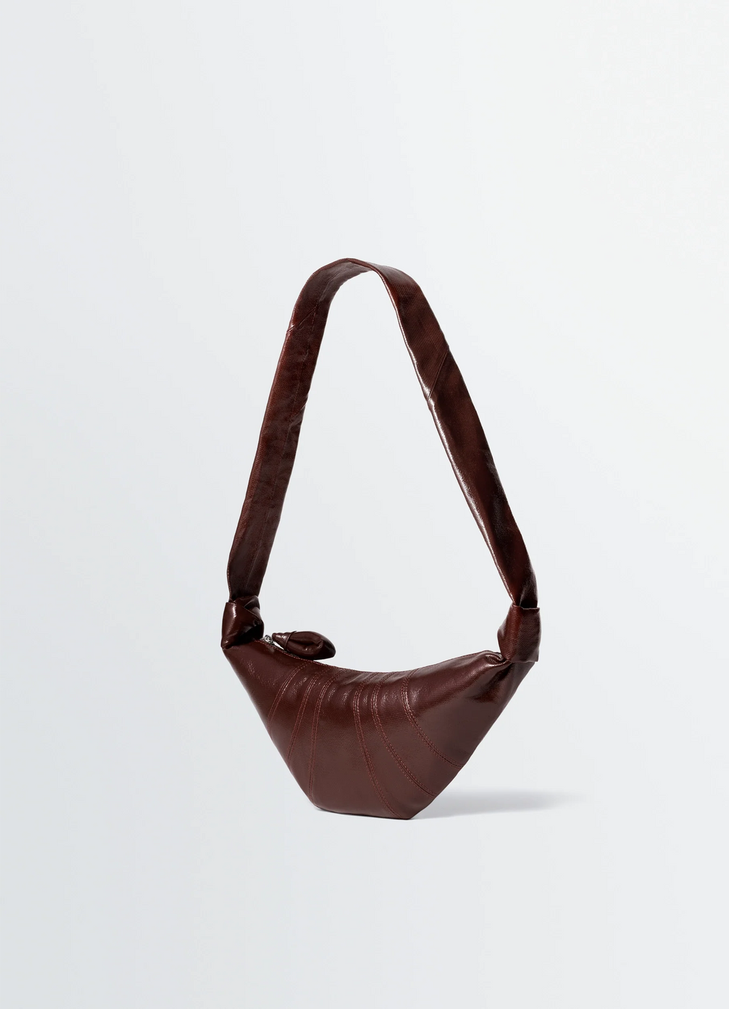 PETIT SAC CROISSANT EN COTON ENDUIT