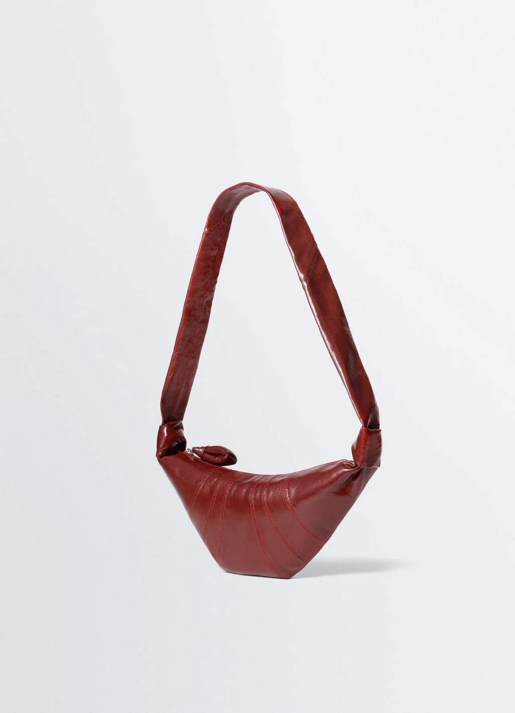 PETIT SAC CROISSANT EN COTON ENDUIT