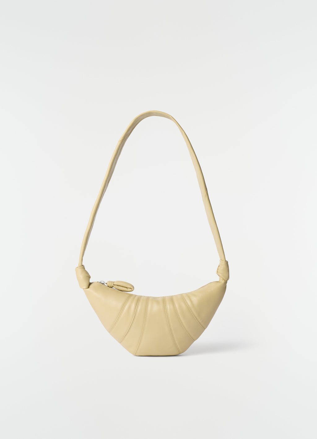 PETIT SAC CROISSANT EN CUIR NAPPÉ SOUPLE