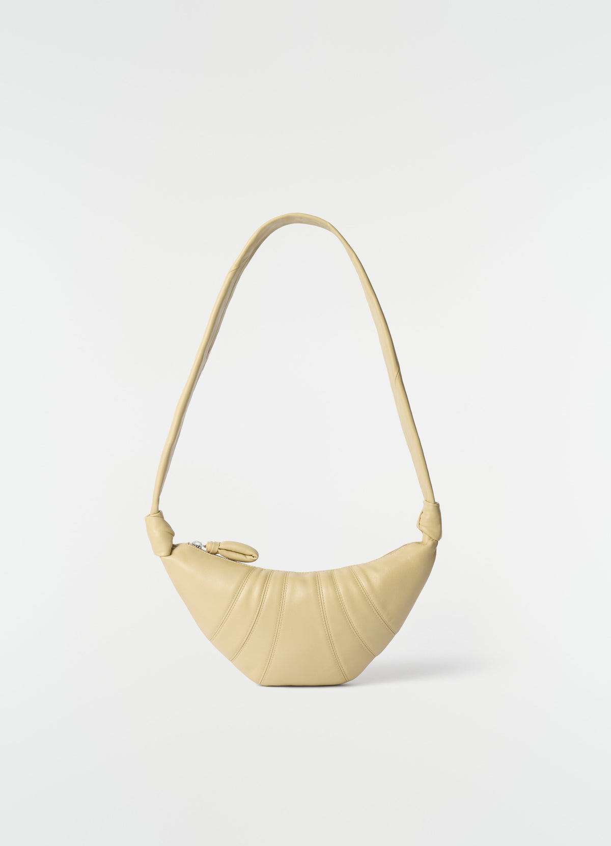PETIT SAC CROISSANT EN CUIR NAPPÉ SOUPLE