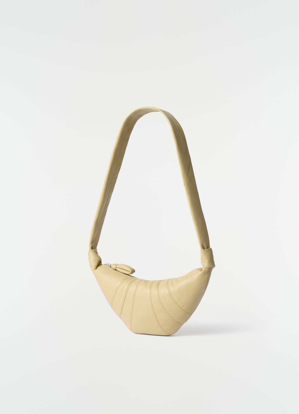 PETIT SAC CROISSANT EN CUIR NAPPÉ SOUPLE