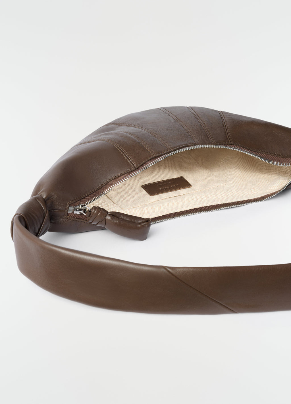 SMALL CROISSANT BAG IN SOFT NAPPA LEATHER