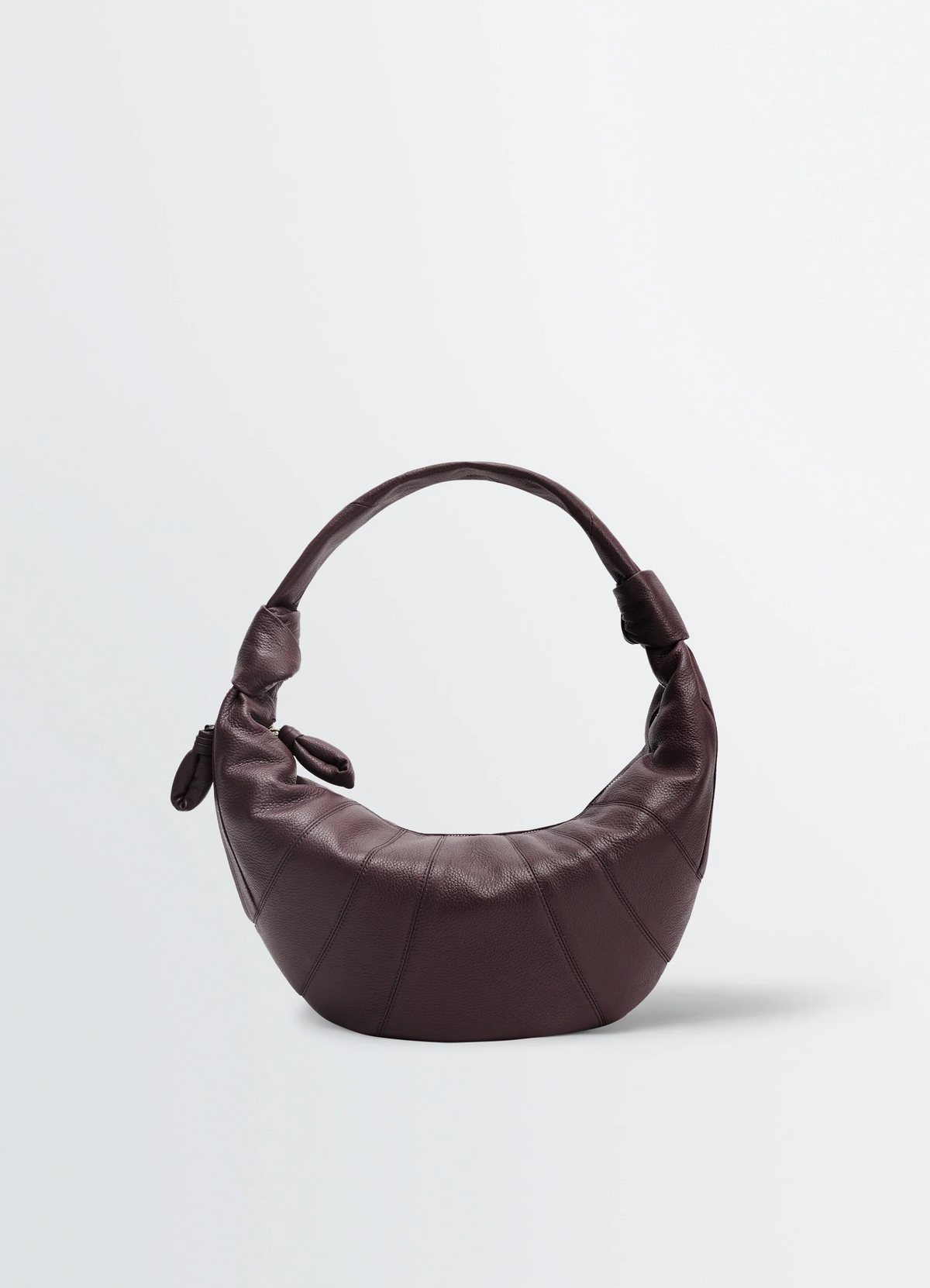 SAC CROISSANT FORTUNE EN CUIR GRAINÉ SOUPLE