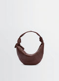 SAC CROISSANT FORTUNE EN CUIR GRAINÉ SOUPLE