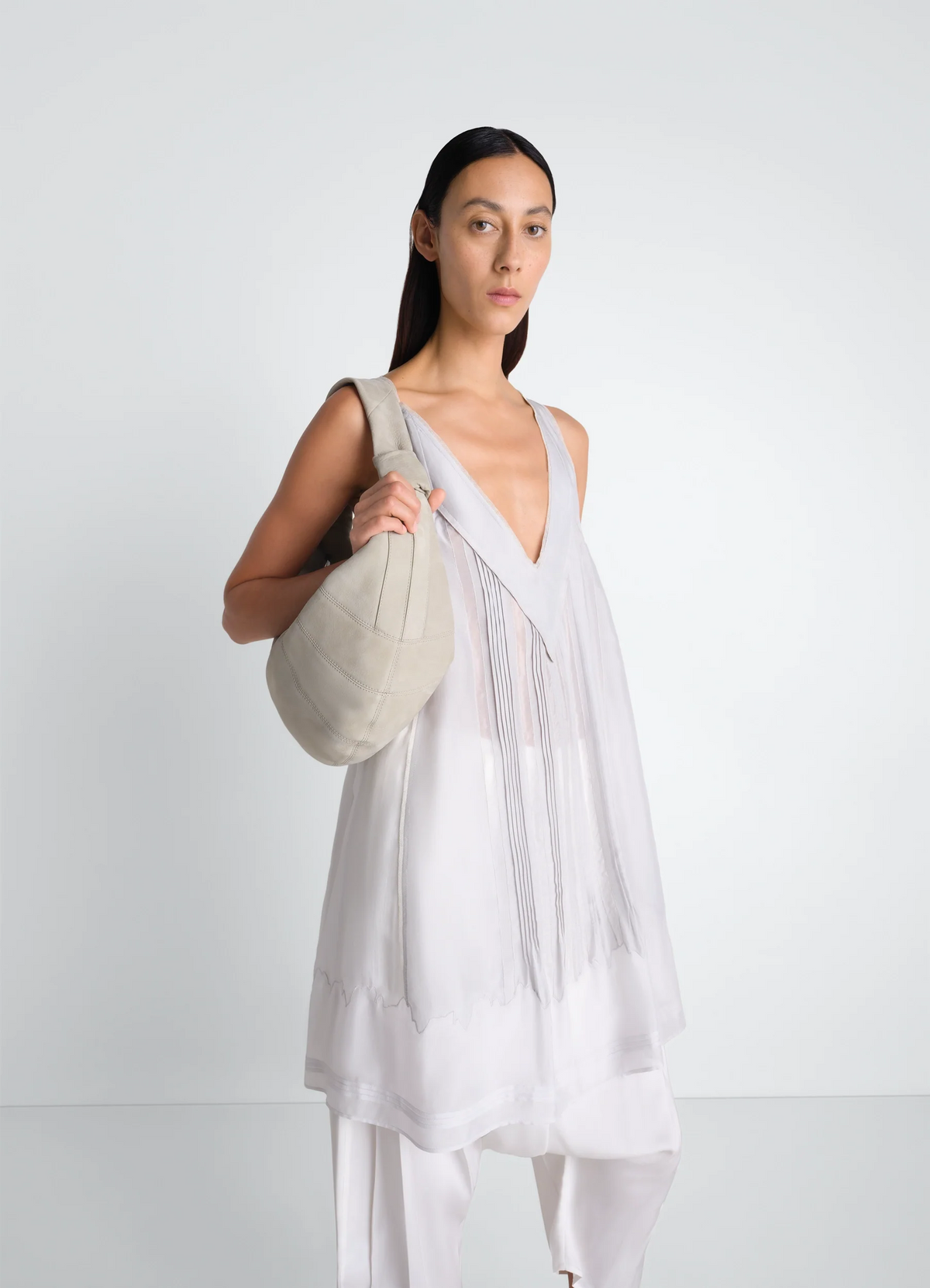 SAC CROISSANT FORTUNE EN NUBUCK D'ALPAGA