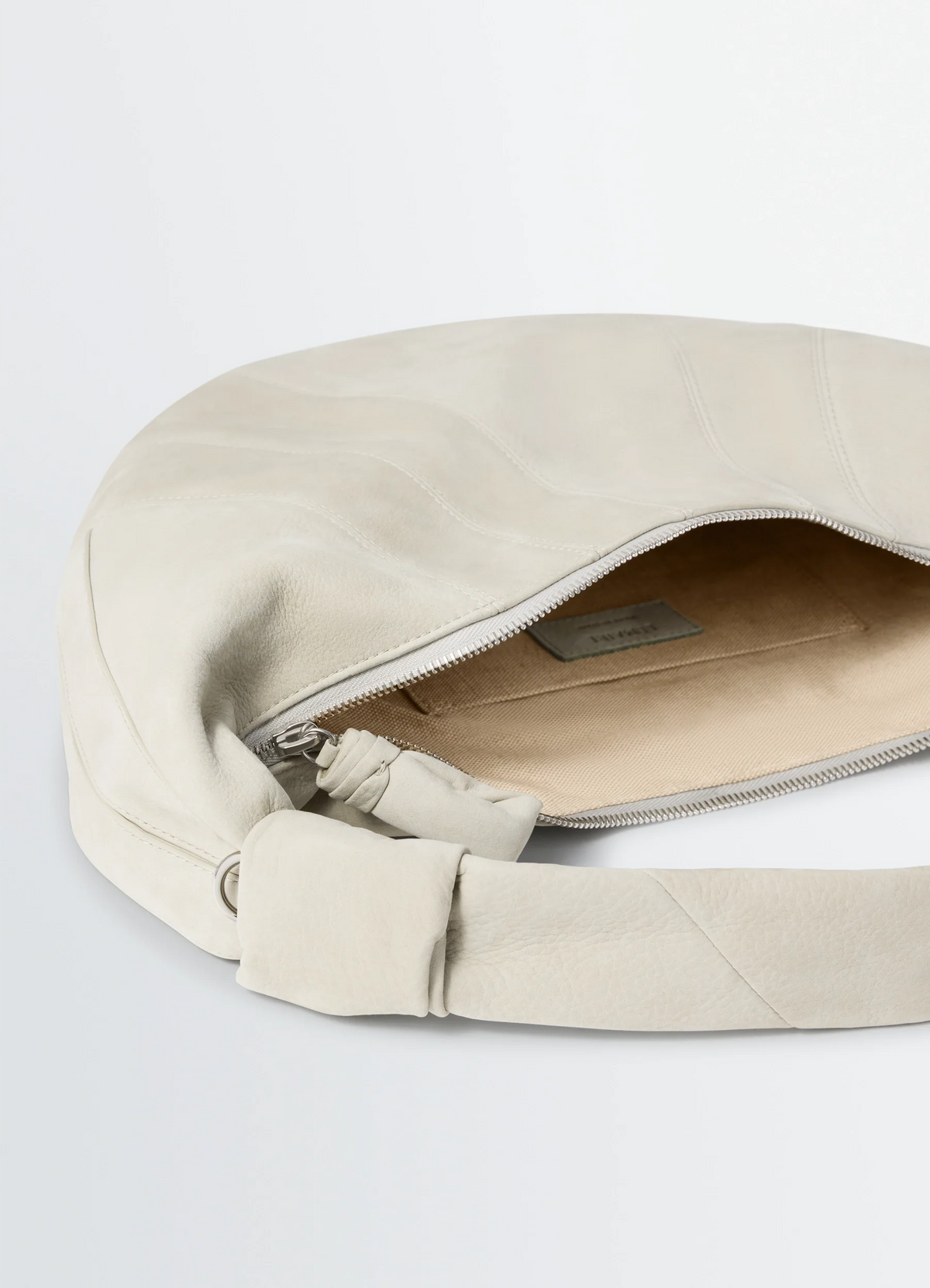 SAC CROISSANT FORTUNE EN NUBUCK D'ALPAGA