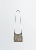 MINI CROSSBODY FILT NET BAG IN NYLON NET