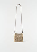 MINI CROSSBODY FILT NET BAG IN NYLON NET