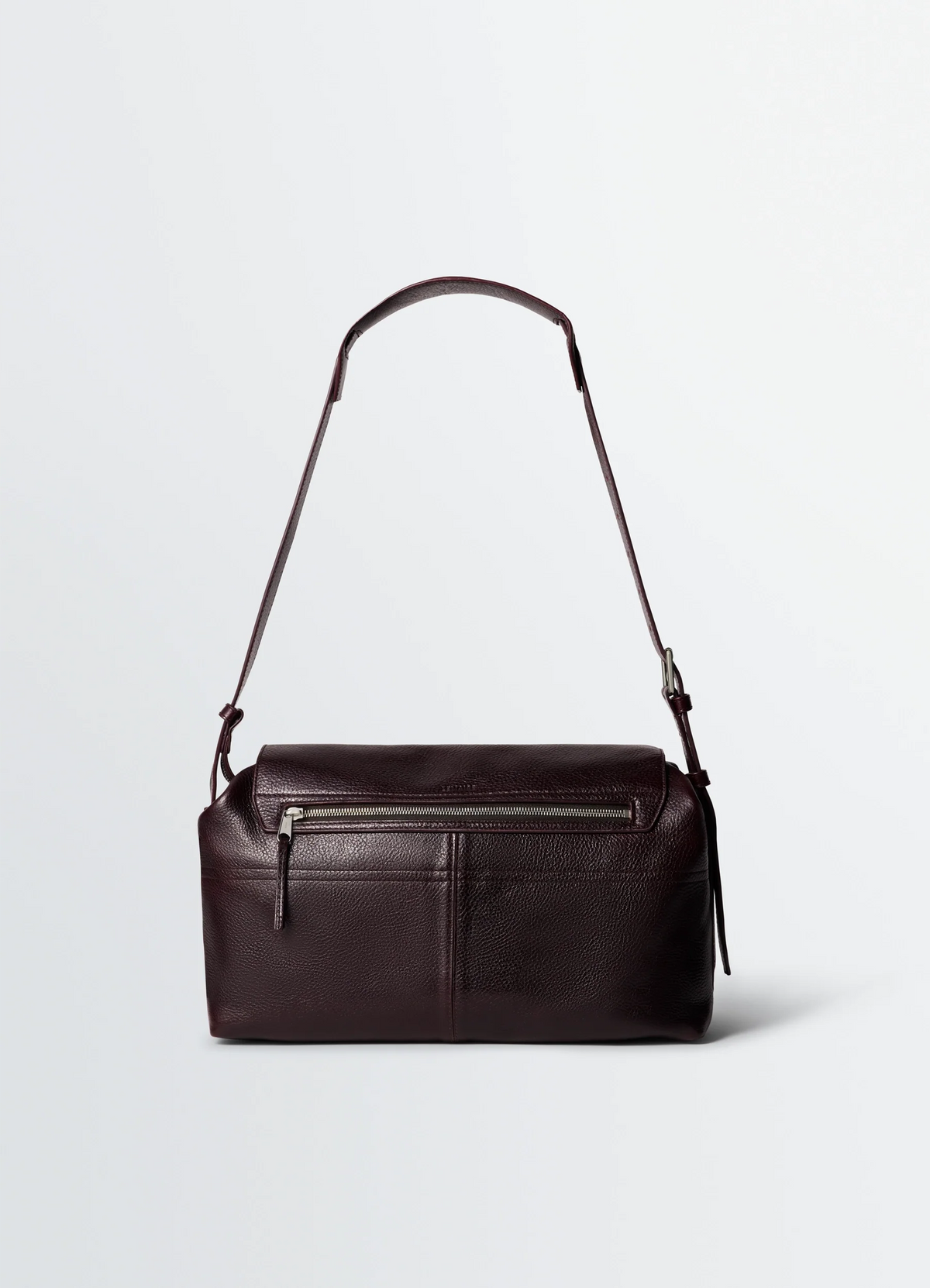 SAC DE WEEK-END EN CUIR VÉGÉTAL VERNIS