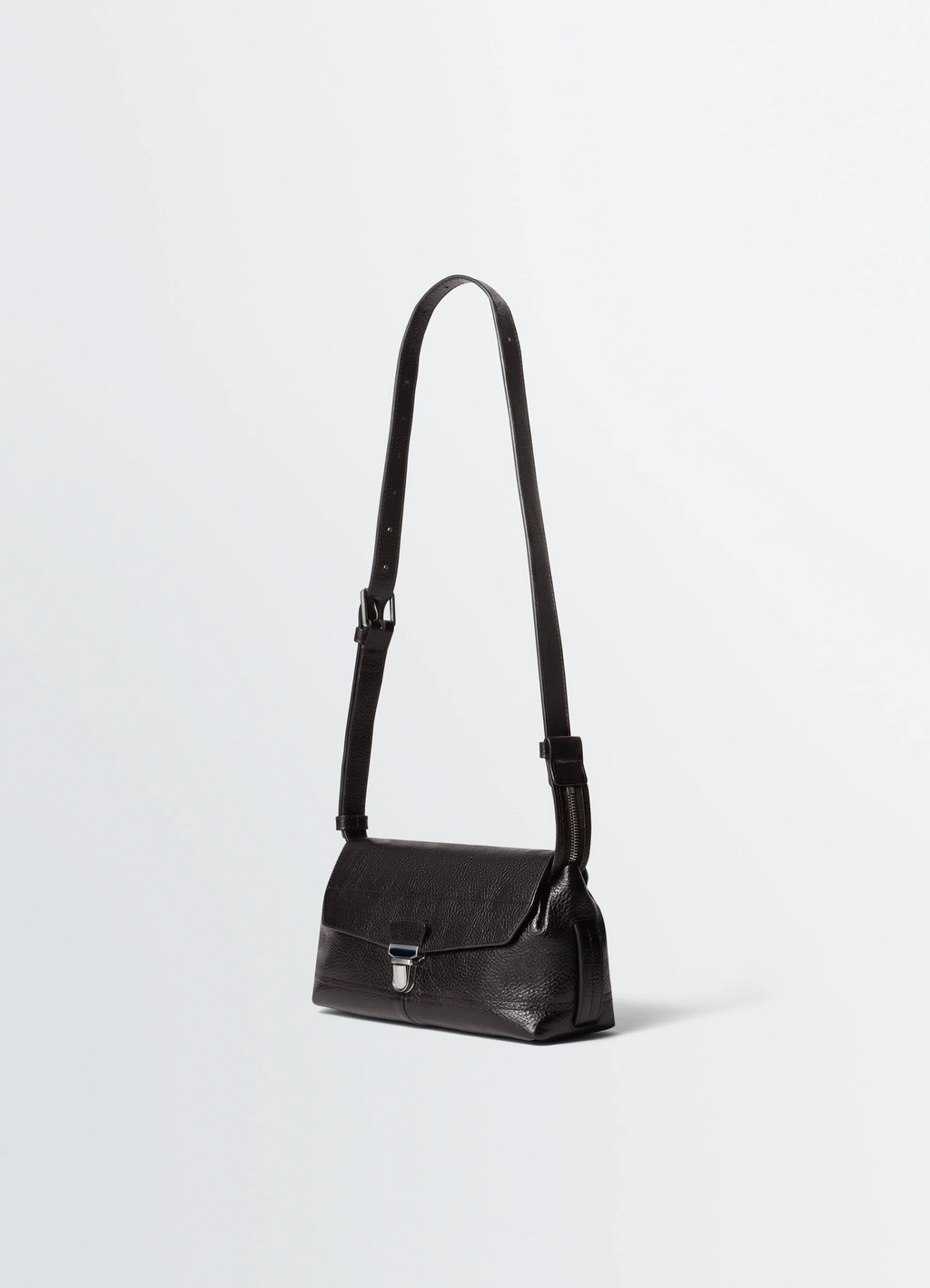 PETIT SAC À ÉQUIPEMENT EN CUIR VÉGÉTAL BRILLANT