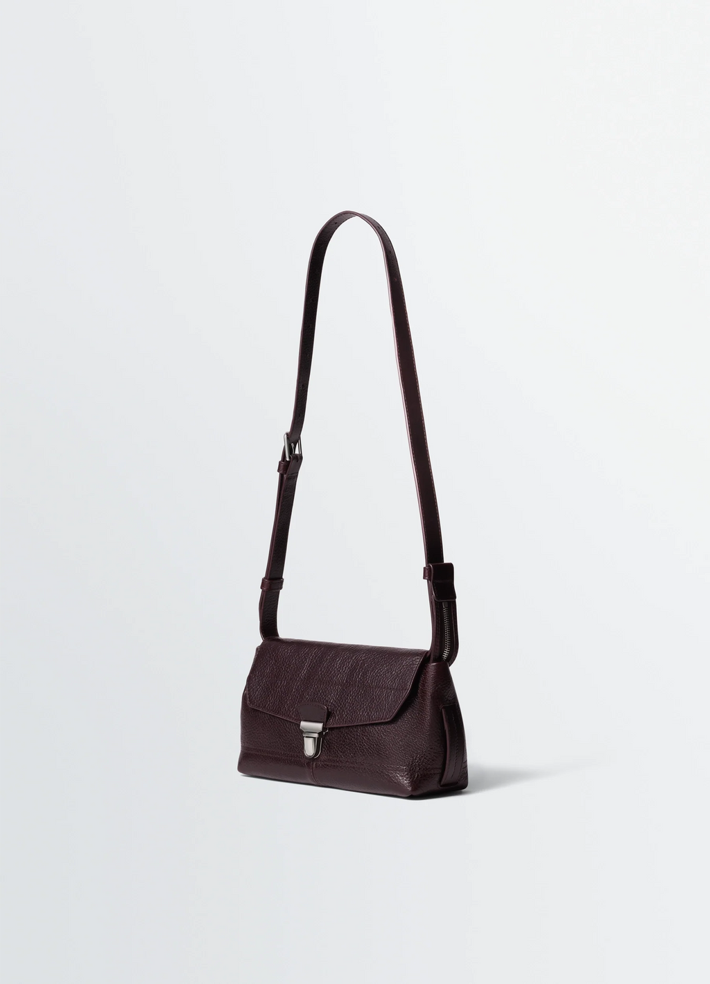 PETIT SAC À ÉQUIPEMENT EN CUIR VÉGÉTAL BRILLANT