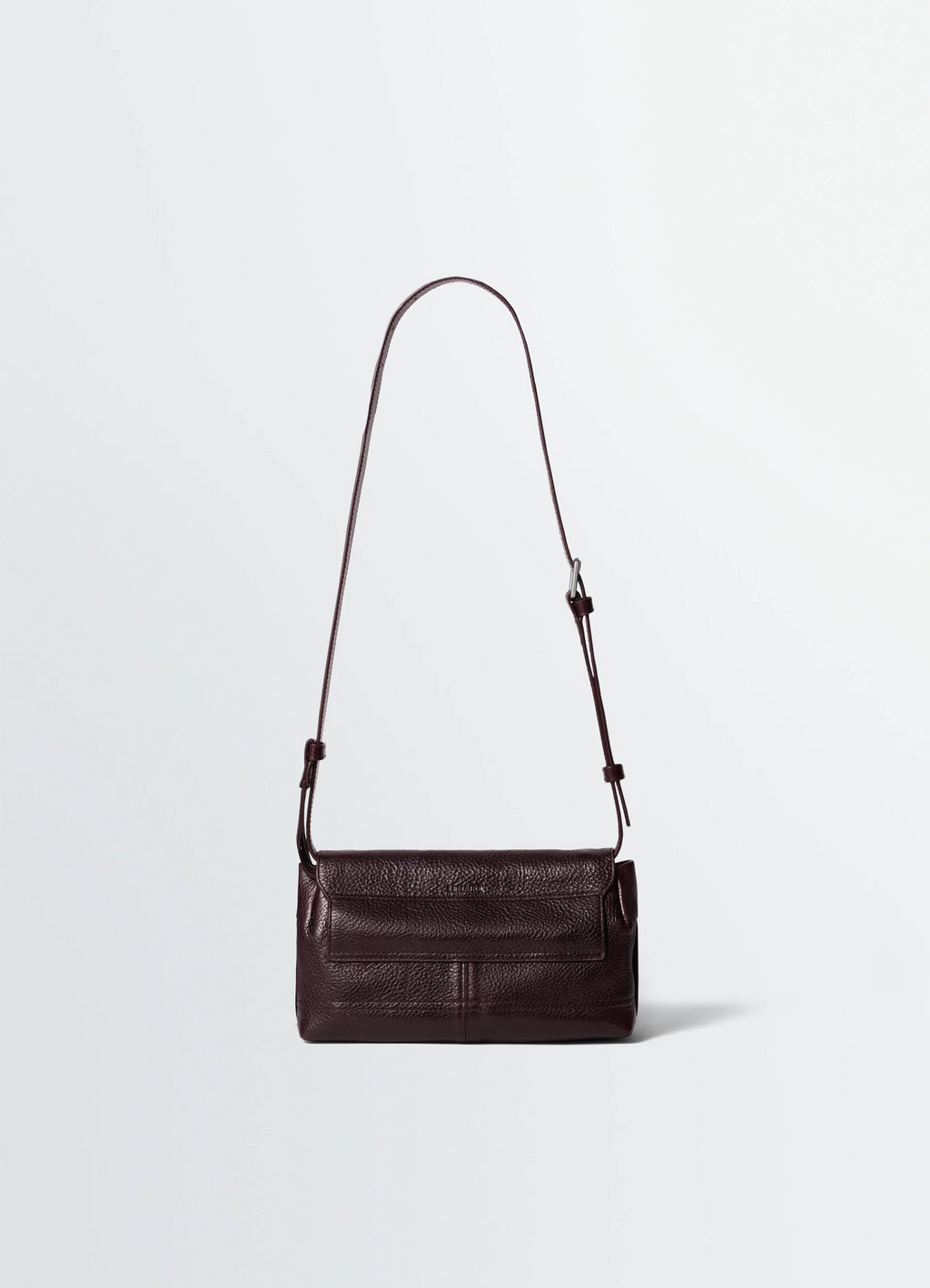 PETIT SAC À ÉQUIPEMENT EN CUIR VÉGÉTAL BRILLANT