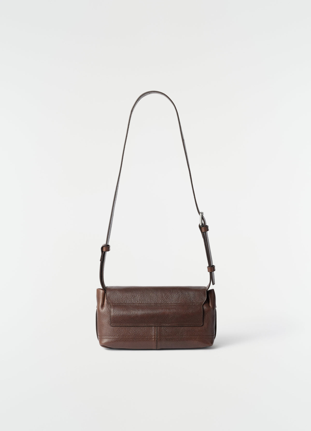 SMALL GEAR BAG IN GLOSSY VEGETABLE LEATHER