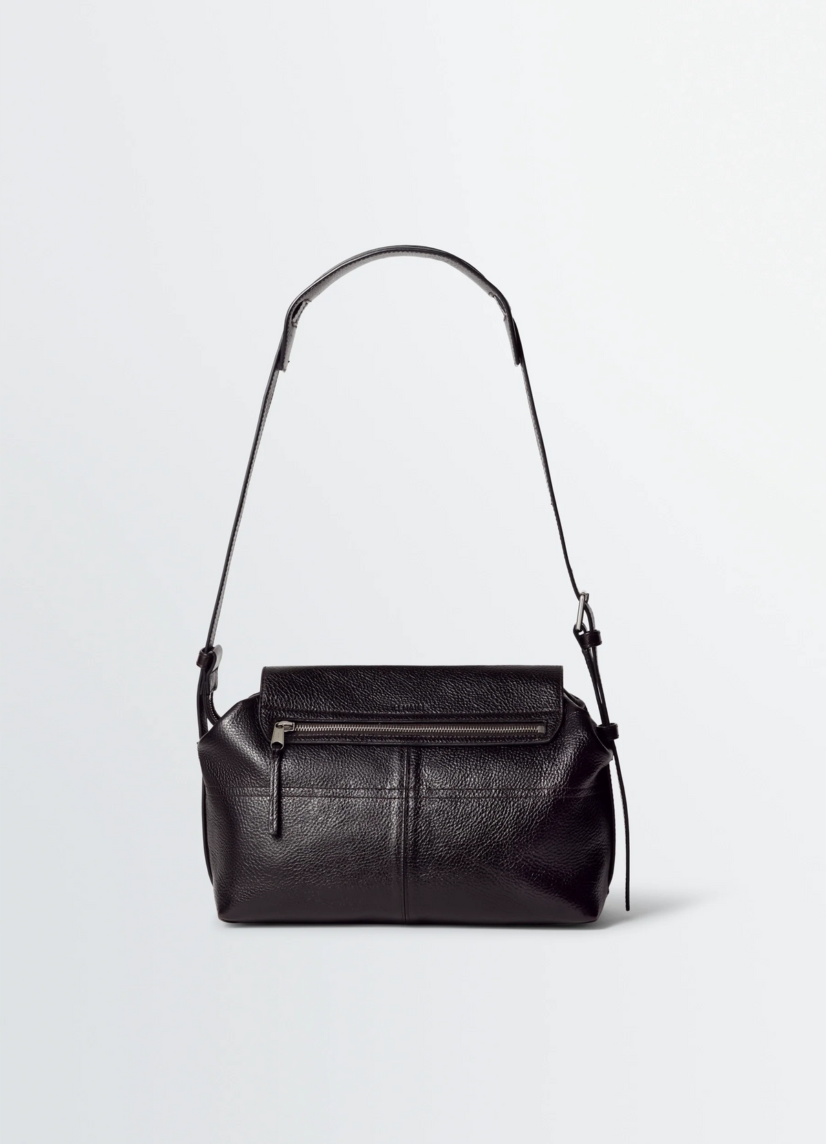 SAC DE VOYAGE MOYEN EN CUIR VÉGÉTAL BRILLANT