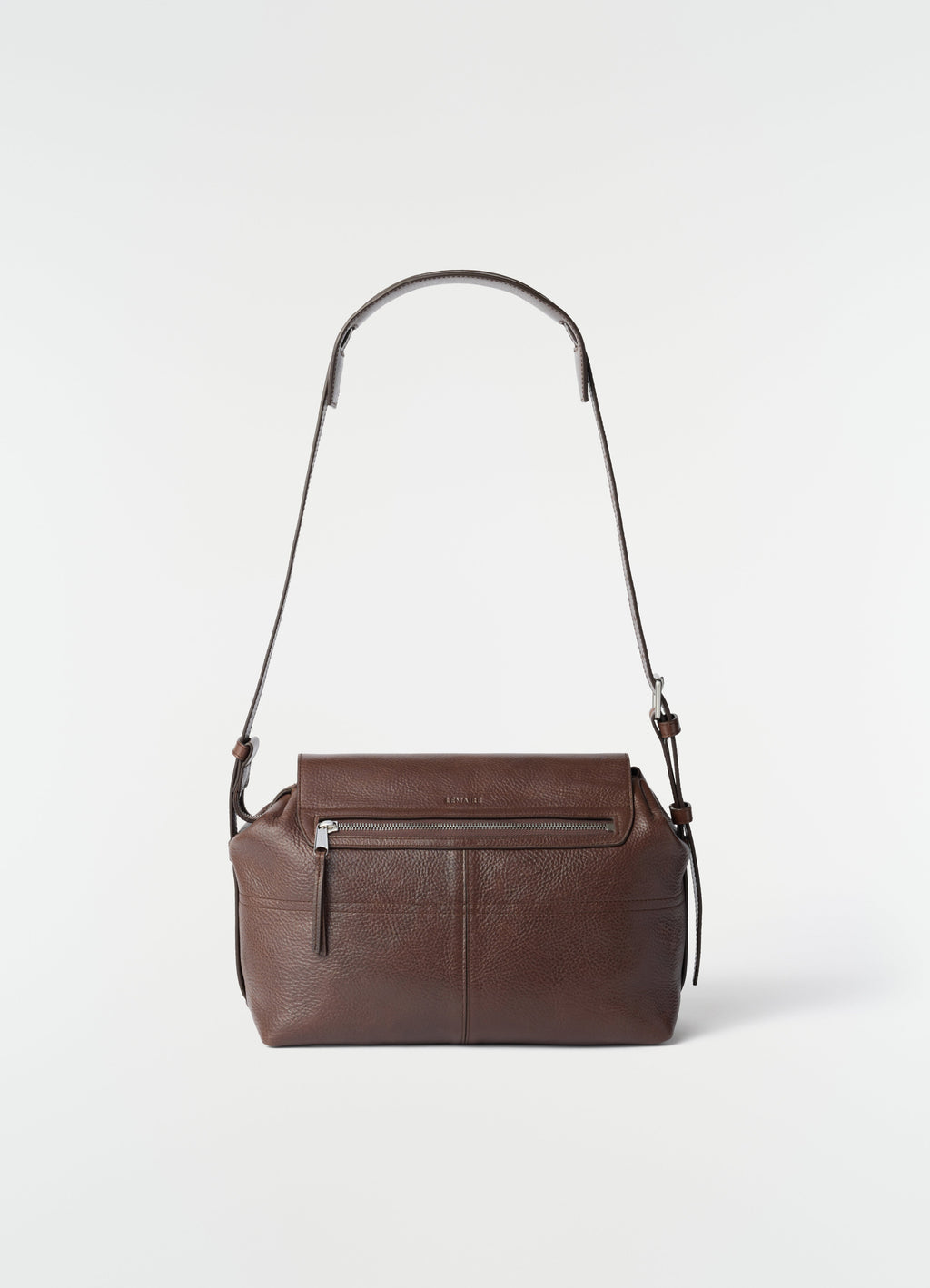 SAC DE VOYAGE MOYEN EN CUIR VÉGÉTAL BRILLANT