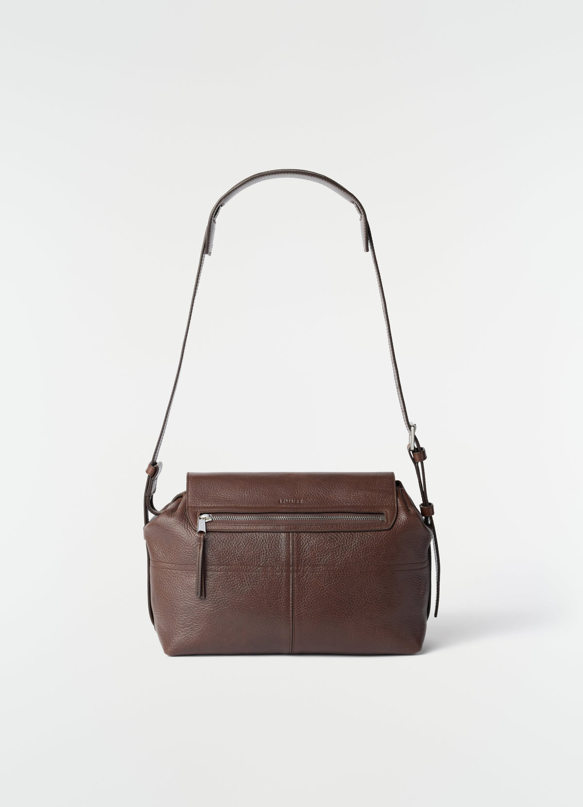 SAC DE VOYAGE MOYEN EN CUIR VÉGÉTAL BRILLANT