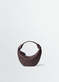 MINI SAC FORTUNE CROISSANT EN CUIR GRAINÉ SOUPLE