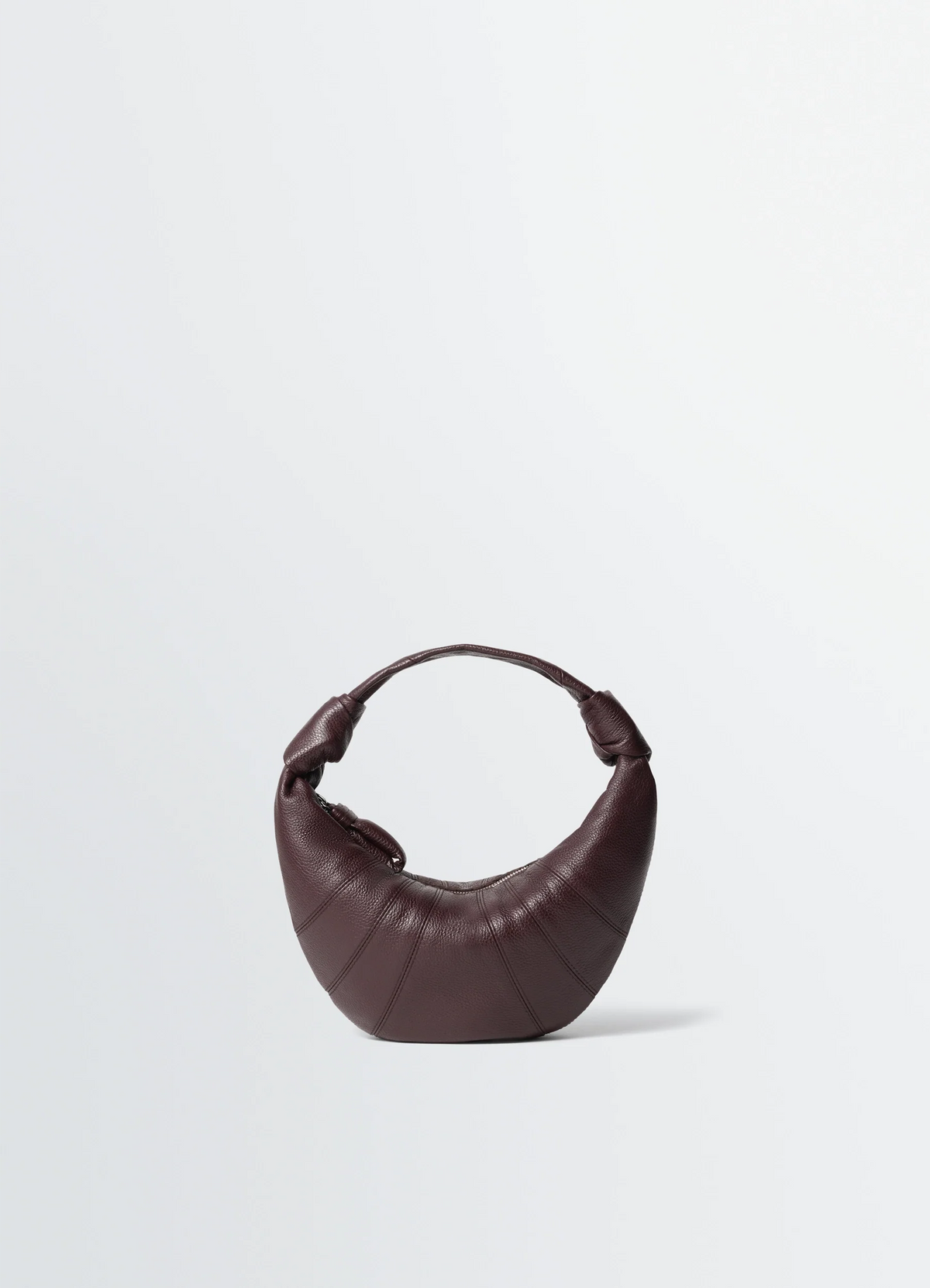 MINI FORTUNE CROISSANT BAG IN SOFT GRAINED LEATHER
