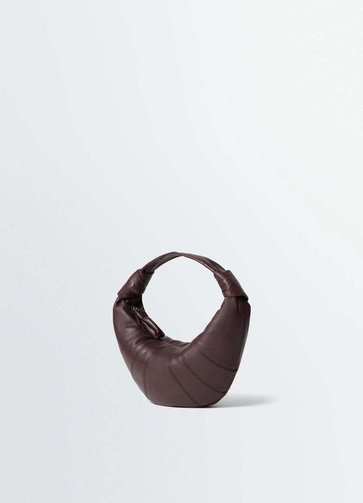 MINI FORTUNE CROISSANT BAG IN SOFT GRAINED LEATHER