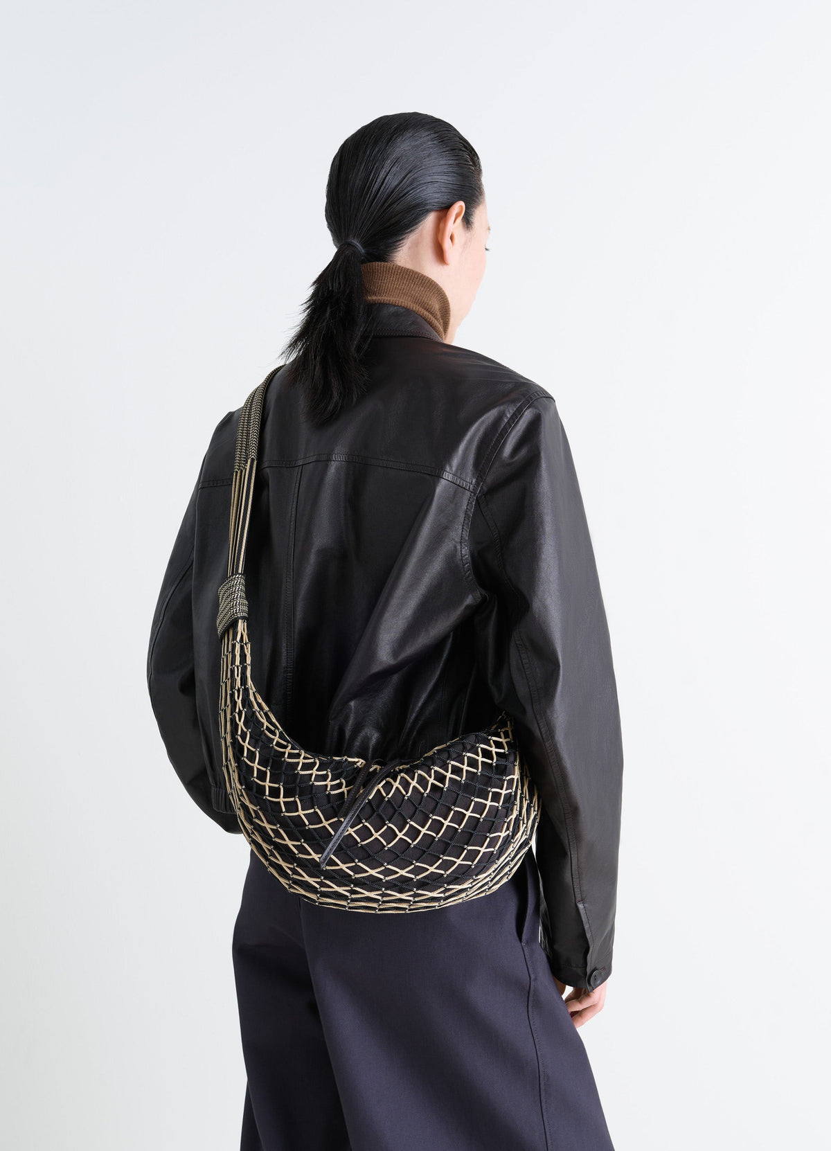 SAC FILET CROISSANT EN POLYESTER