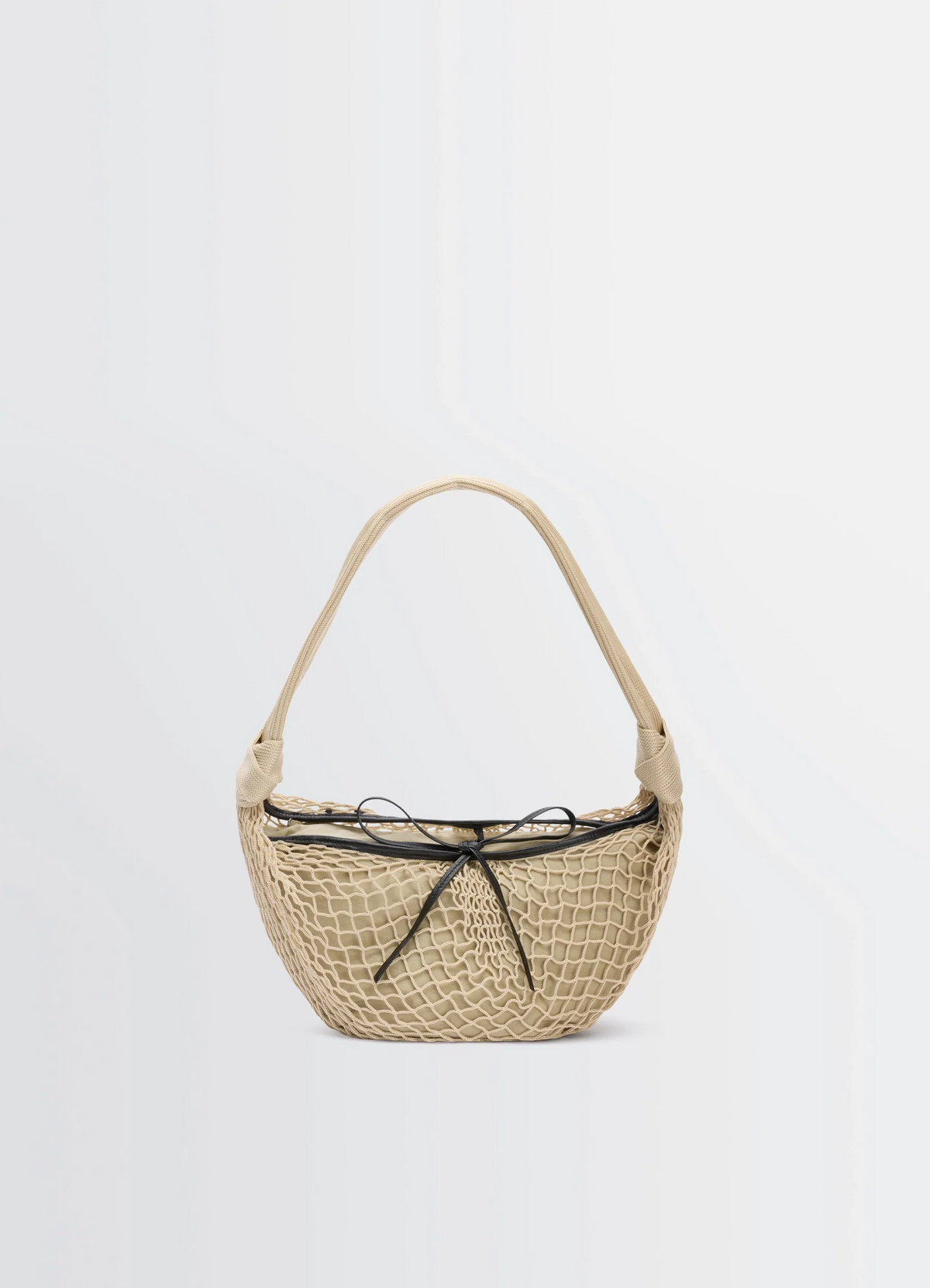 FORTUNE CROISSANT FILT BAG IN POLYESTER NET