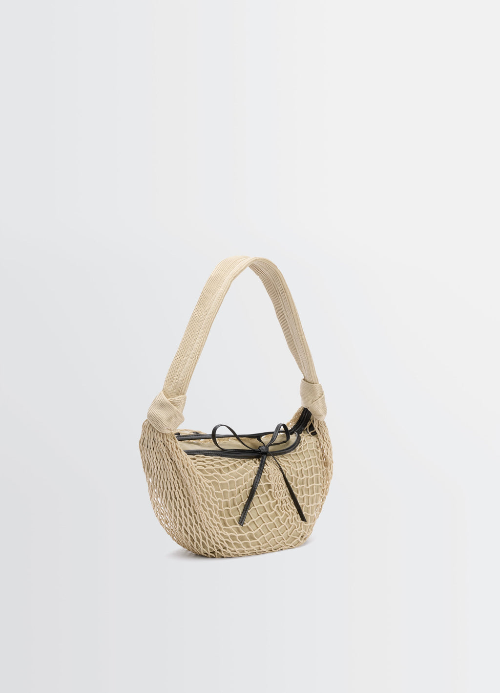 FORTUNE CROISSANT FILT BAG IN POLYESTER NET