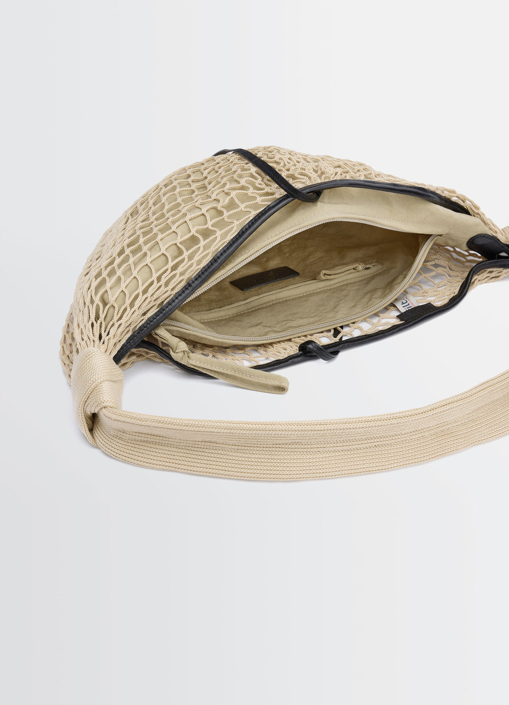 FORTUNE CROISSANT FILT BAG IN POLYESTER NET