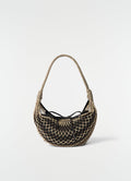 FORTUNE CROISSANT FILT BAG IN POLYESTER NET