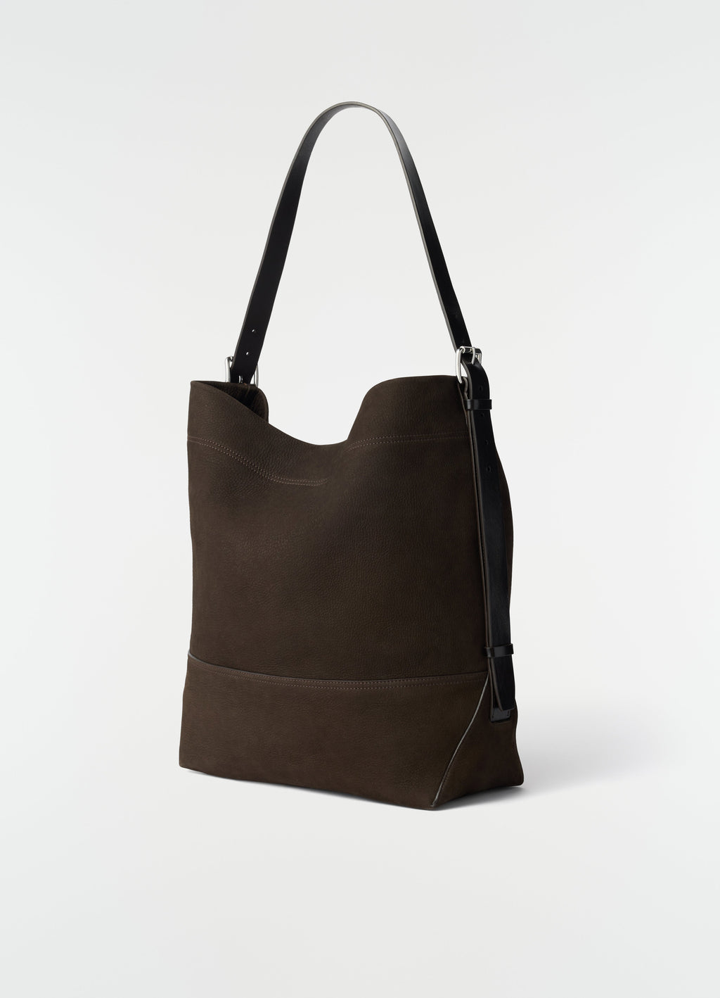 CABAS À CEINTURE EN CUIR NUBUCK D'ALPAGA