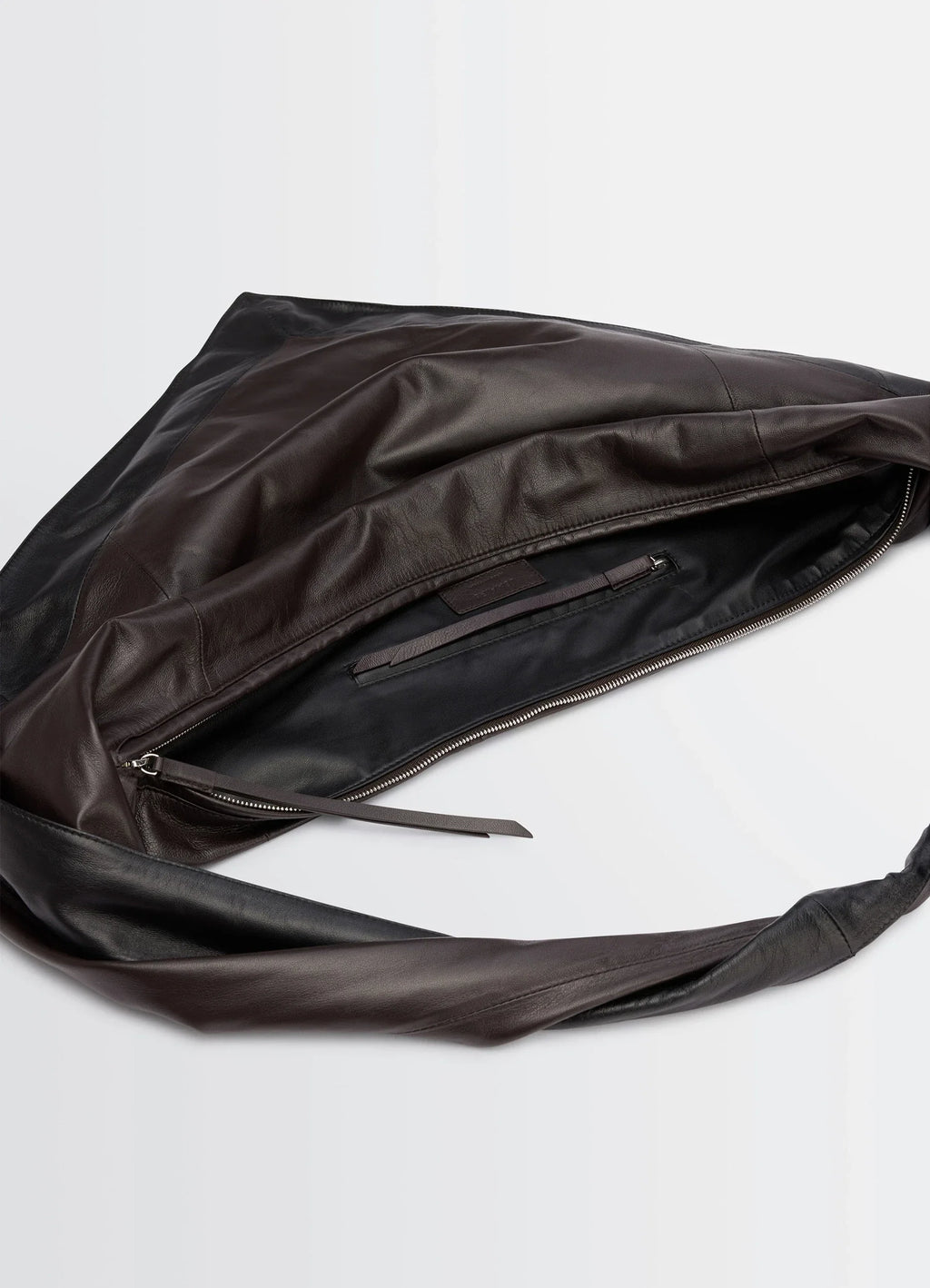SAC FOULARD EN CUIR NAPPA BRILLANT
