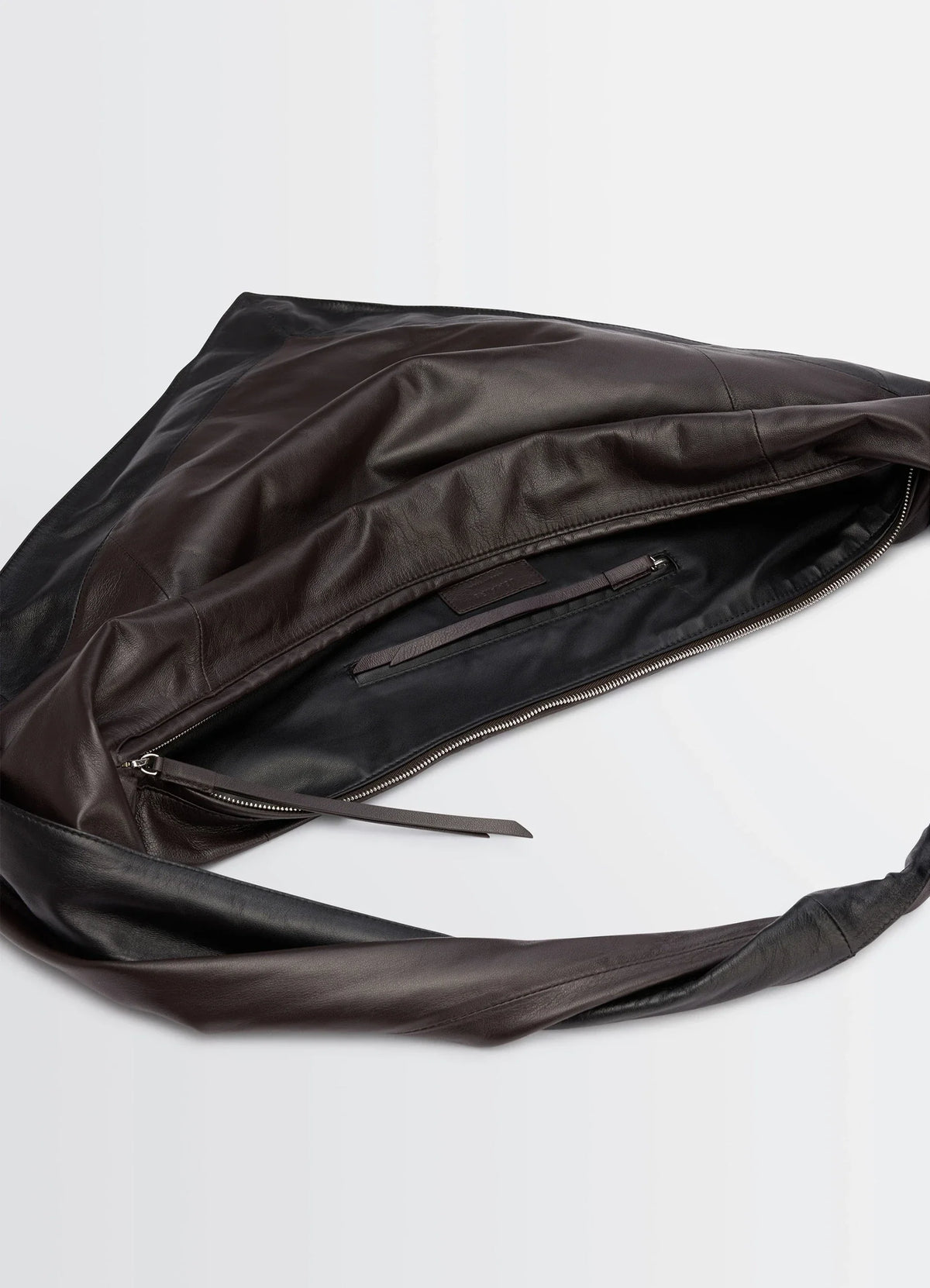 SAC FOULARD EN CUIR NAPPA BRILLANT