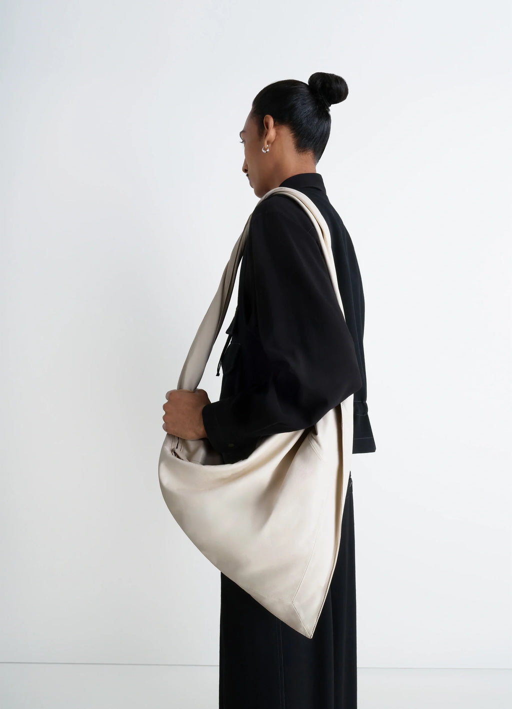 SAC FOULARD EN CUIR NAPPA BRILLANT
