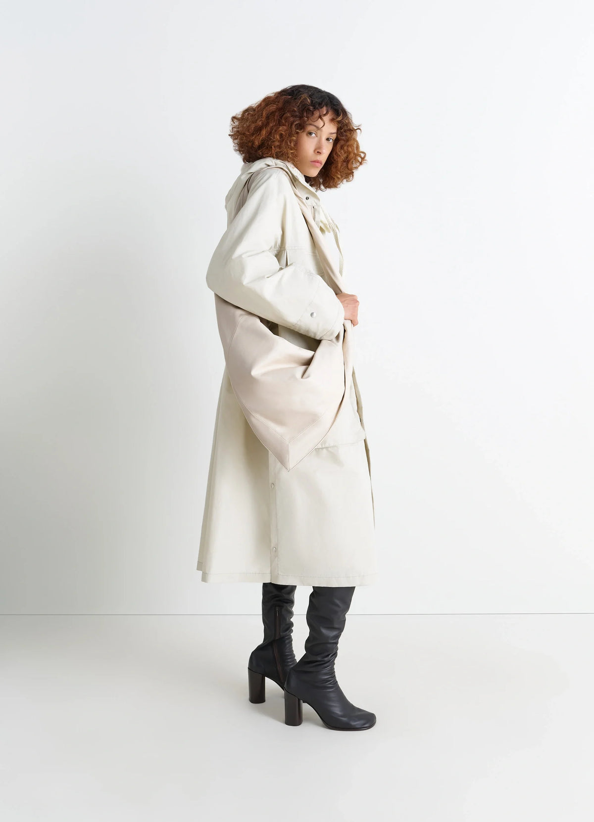 SAC FOULARD EN CUIR NAPPA BRILLANT