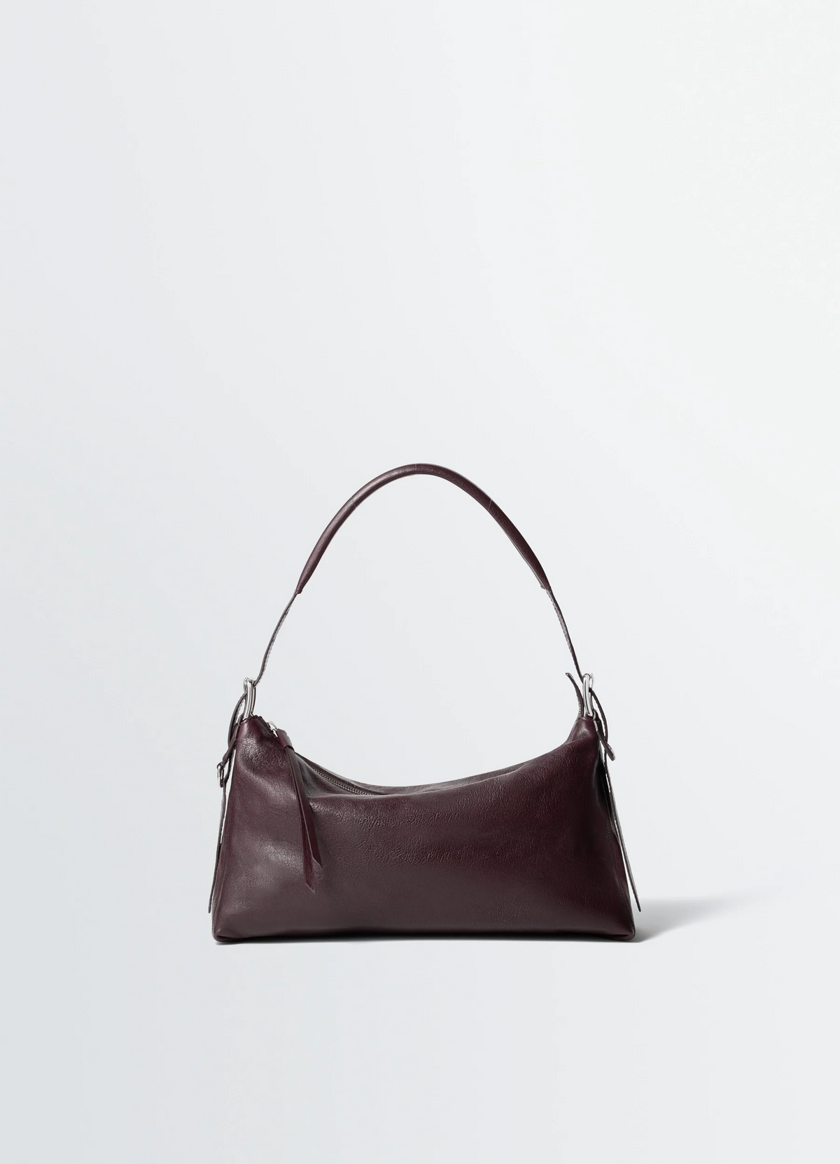 SAC BAGUETTE CEINTURÉ EN CUIR PAPER LUX
